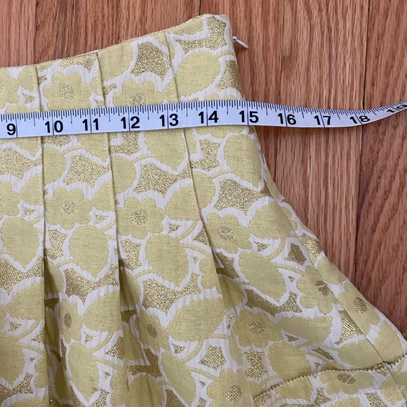 Vera Wang Lavender Label Brocade Mini Skirt Size 2 - Picture 6 of 7